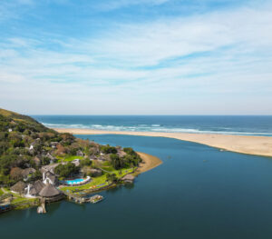 Coastline of the wild coast